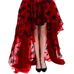 Punk High Waist Tutu Skirt For Women Summer Fashion Long Skirts