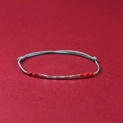 Silver Color Mosubi Zircon Anklet For Women Girl Simplicity Jewelry