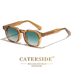 Fashion Men Sunglasses Small Frame Square Personalized Sun Glasses