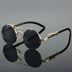 New Vintage Round Sunglasses Women Men pc Frame Sun Glasses