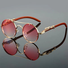 New Vintage Round Sunglasses Women Men pc Frame Sun Glasses