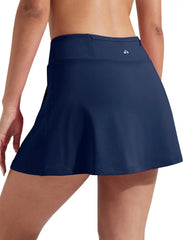 Pioneer Camp Women's 18" High Waisted Tennis Skort Golf Skirt