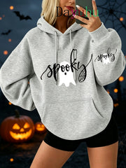 Female Oversized Streetwear Pullover Hoodie Halloween Clothes