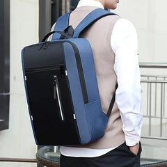 Fashion Business Laptop Backpack Large Capacity Shockproof Bag