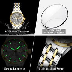 Luxury Fashion Woman Watch Luminous Waterproof Ladies Wrist watch