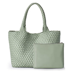 Large Woven Tote Bag for Women Underarm Shoulder Bag Weave