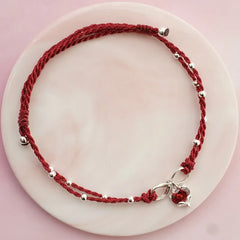 Silver Color Mosubi Zircon Anklet For Women Girl Simplicity Jewelry