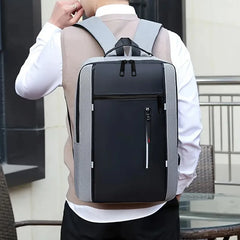 Fashion Business Laptop Backpack Large Capacity Shockproof Bag