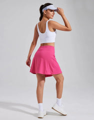 Pioneer Camp Women's 18" High Waisted Tennis Skort Golf Skirt