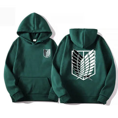 Anime Attack on Titan Men Hoodies Spring Autumn Sweatshirts