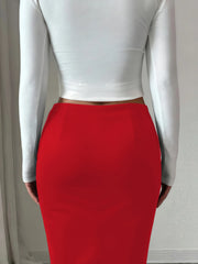 Half-long dress for women